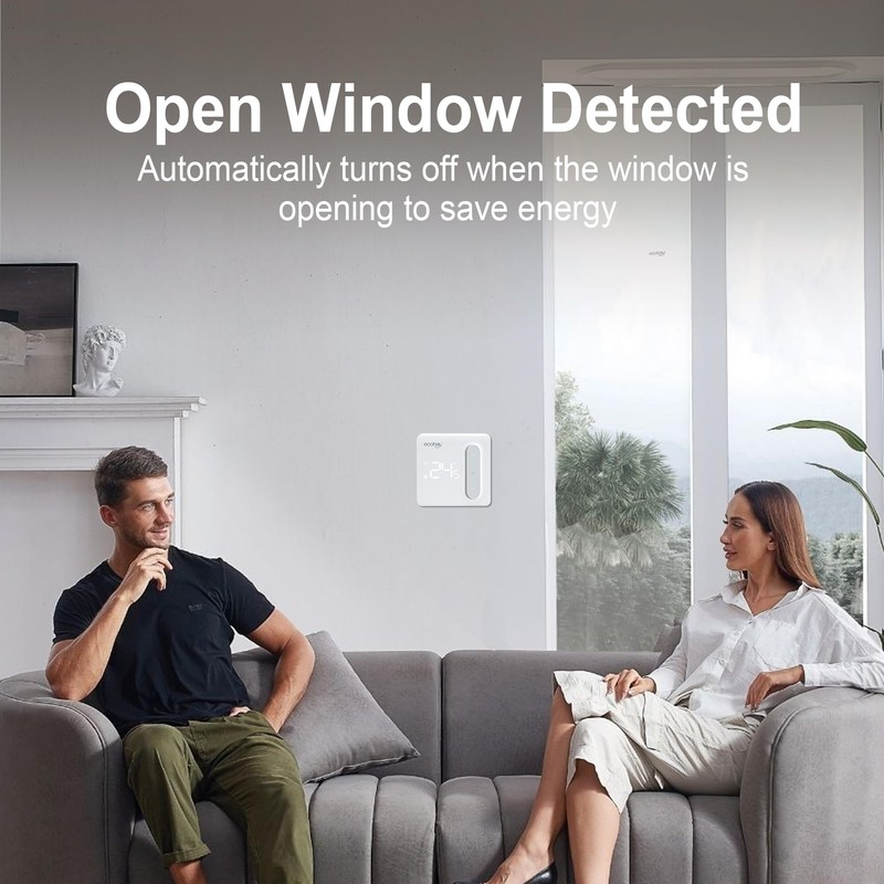 ECOBAY Wireless Temperature Sensor, Master Control for Tuya Smart Zigbee