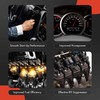 A-Premium 3 Ignition Coils with 3 Spark plug Wires and