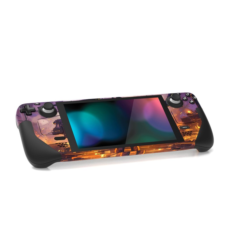 PlayVital Full Set Protective Skin Decal for Steam Deck LCD,