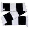 Newcastle United Supporters Black and White Retro Style Scarf