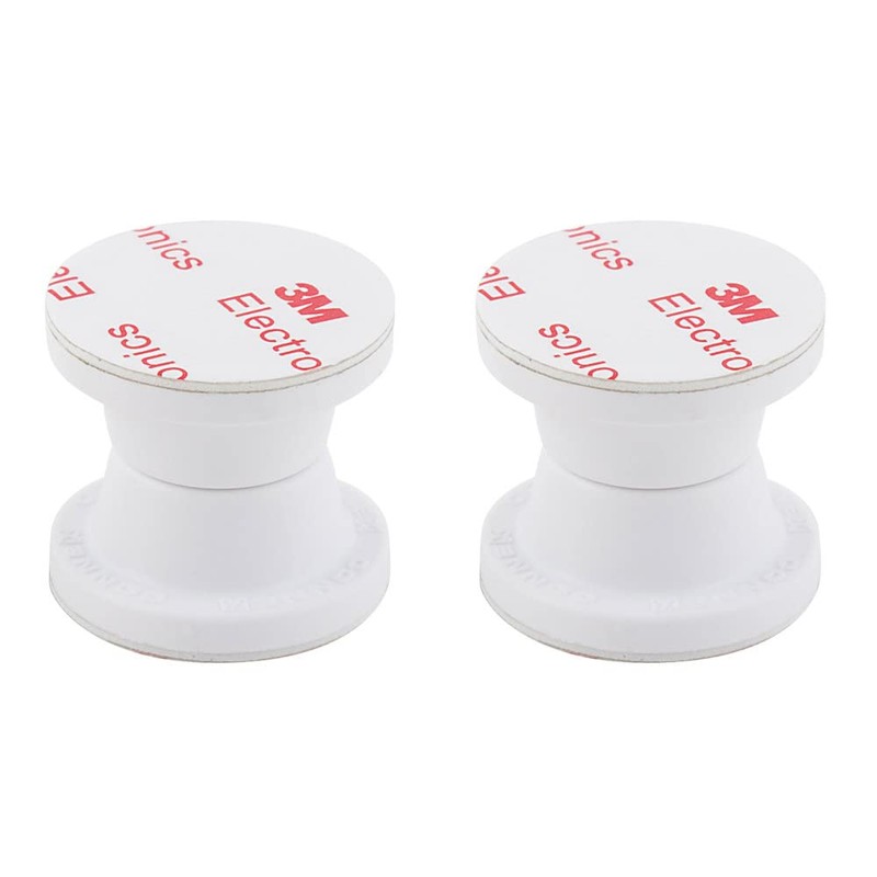 AP Products 013-09801 Magnetic Door Hold Backs, White