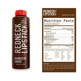 Redneck Lipstick Barbecue Sauce, 18 Ounce