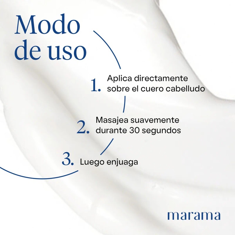 Marama Shampoo Herbal 500ml Orgánico Fortalece