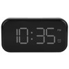 USB LED Digital Touch Alarm Clock 12/24H Portable Bedside Clock