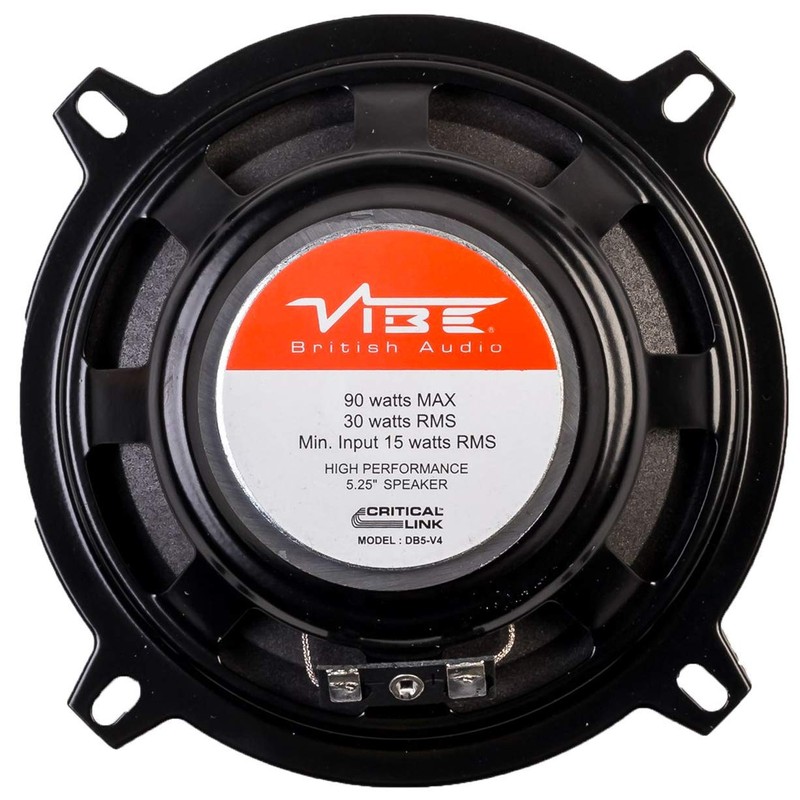 VIBE Critical Link 5"Replacement Speaker, Black
