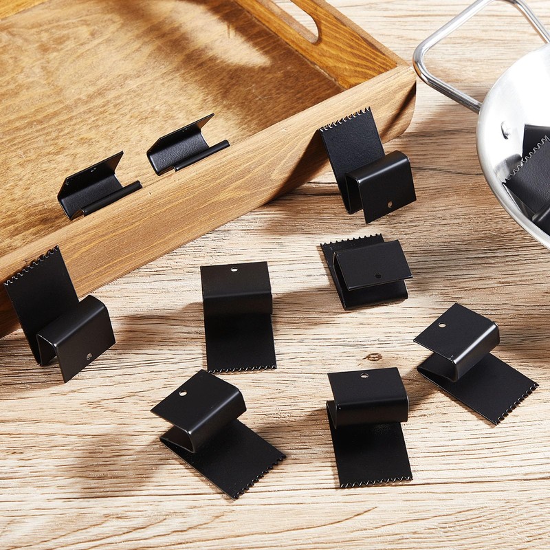 Dunzy 80 Pcs Hurricane Window Clips Fit 1/2 Inch Thick