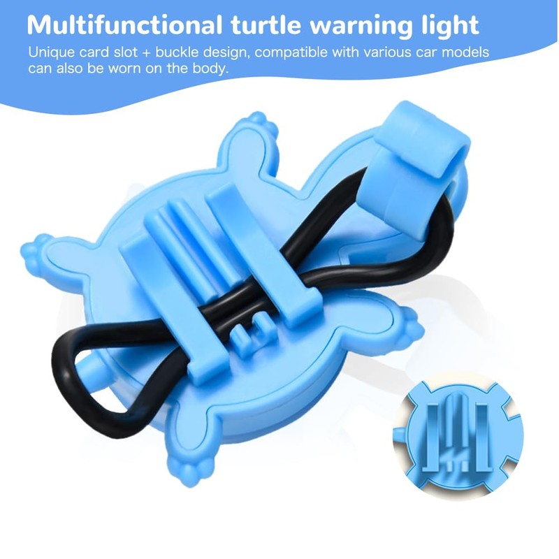 Editbar Pack of 2 Kids Scooter Light - Colourful LED