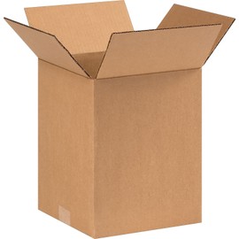 Box Partners Cardboard Corrugated Boxes, 9'' x 9'' x 11'' - 25 Each per Bundle