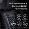 Huidasource Front Car Seat Covers, Leather Car Seat Cushion, Automotive