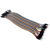 40pcs Dupont Male to Female 20cm Jumper Wire Connectors