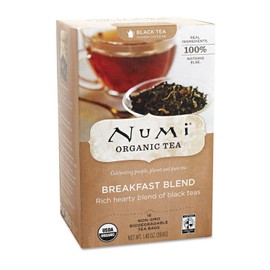 NUMI TEAS TEA BLK MRNG BRKFST BLEND, 18 BG