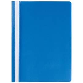 Q-Connect A4 Project Folder - Blue, Pack of 25