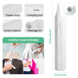 Dhqkqg Insektenstichheiler Elektrisch, Elektronischer Stichheiler, Insektenstichheiler USB C, Dritter Gang, Hitzestift Gegen Mückenstiche, Mückenstich Hitzestift, zur Behandlung Von Insektenstichen