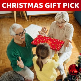 HAPPYPOP Christmas Gifts Socks for Women - Secret Santa Socks Xmas Stocking Stuffers for Her Mom, Mother Christmas Gifts