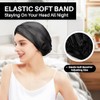 Gorro Dormir 100 Seda Morera Mujeres Hombres Cabello Rizado Fino