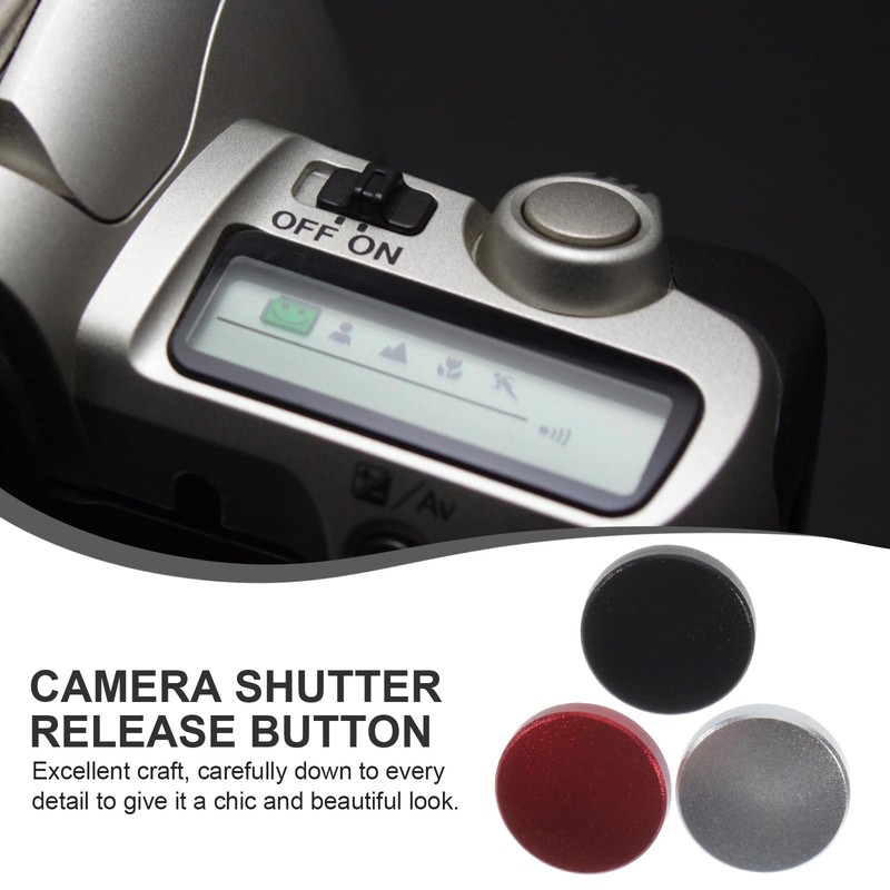 6 Pcs Camera Shutter Button Shutter Button for Camera Button