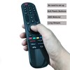 Voice Replacement Magic Remote Control MR23GA AKB76043102 Compatible for LG