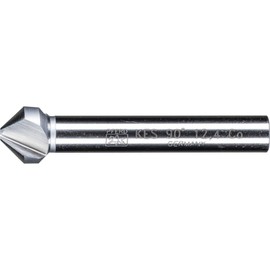 PFERD HSS-E Co5 Cone/Deburring Countersink | 90°, Diameter 12.40 mm, Shaft Diameter 8 mm, DIN 335 C | 25202132 - Temperature-resistant thanks to Co Content