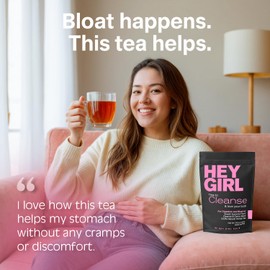 Detox Tea for Bloated Belly & Digestion | Loose Leaf Herbal Tea | Body and Colon Cleanse with Milk Thistle, Burdock Root, Senna Leaf | Digestive & Flat Tummy Tea | Natural Laxative