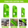 AGLOO Pipe Insulation Cutting Guide - Foam & Rubber Pipe
