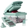 ook with Color Vegetable Chopper - Multifunctional 11 in 1
