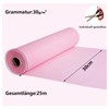 FRKOKRFA Fleece Table Runner, Pink, 25 m x 30 cm,