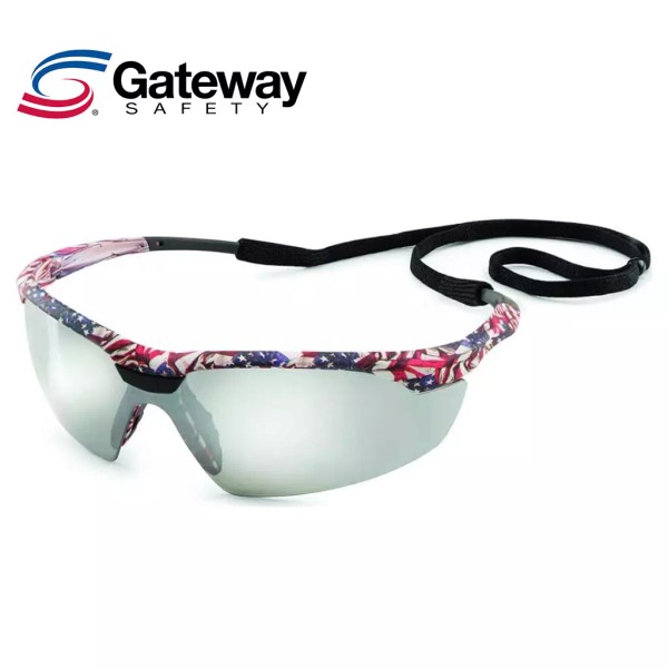 Gateway 28USX9 Conqueror Old Glory Camo Frame, Clear fX3 Premium