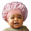 Red by Kiss Baby Satin Bonnet Sleep Cap for Infants,Soft,