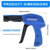 Unbranded Industrial Zip Tie Gun Tension Fastening Tool 1 Motion