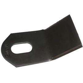 Technology Parts Store Flail Mower Coarse Cut STD Duty Blade 654-100759 Size: 3,6" x 1-3/4", Hole: 1/2"x1" Compatible with Alamo/Mott Flail Mower Models 74, 88