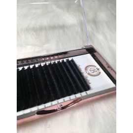 Lashes by Bellah 16 Row Easy Fanning Eyelash Extensions. Volume 0.05 8-14 C