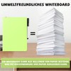 AGM Mini Whiteboard, Green, Portable A5 Whiteboard, No Magnet, Small