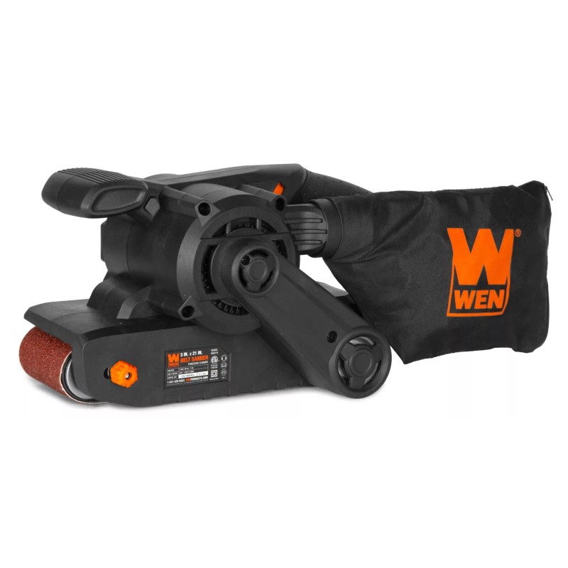 WEN HB321V 7.5-Amp 3-by-21-Inch Variable Speed Handheld Portable Belt Sander