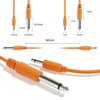 ExcelValley - Mono Patch Cables - TS 3.5mm 1/8" to