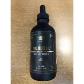 CRIUS Cosmetics Premium Quality Squalene Oil w/Antiwrinkle, 4 oz.  E9E