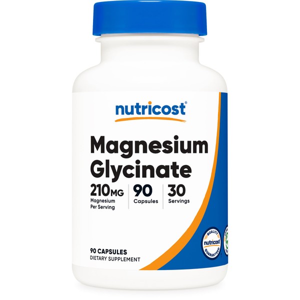 Nutricost Nutricost Magnesium Glycinate Capsules (90 Capsules, 210 mg Per