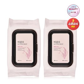 The Face Shop 2ea 미감수 브라이트 클렌징 티슈 50매 2ea Mild Sensitive Bright Cleansing Tissue 50 Sheets