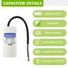 BOJACK CBB60 50uF 450V 50/60HZ Starting Capacitor, SH Motor Operating