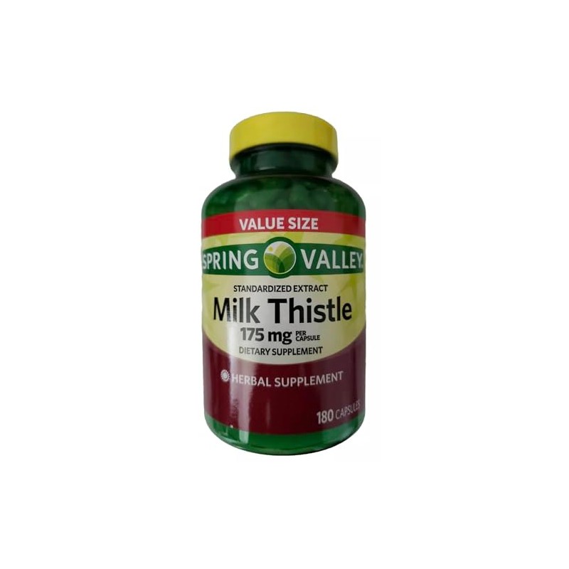 Spring Valley - Milk Thistle 175 mg, 180 Capsules