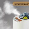Smartmak Portable Home Sauna Steamer, 2L 900W Steam Generator, Lightweight