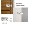 YANCAIYUNL 3 Set Door Bolt Locks Stainless Steel Sliding Bolt
