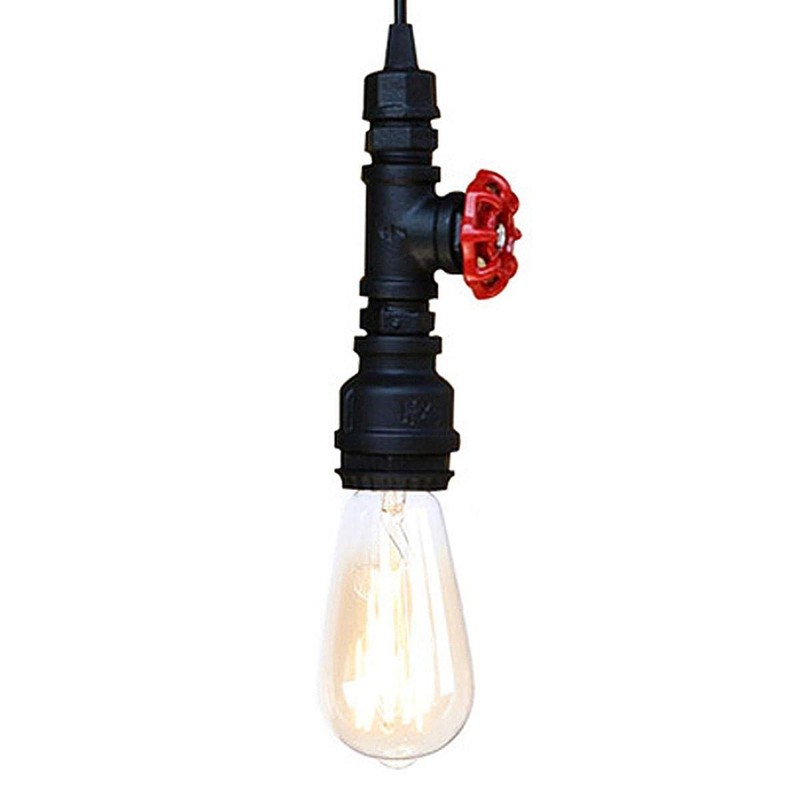 PYXEL STUDIO Quality Home Lighting Black Steam Punk Stop Tap