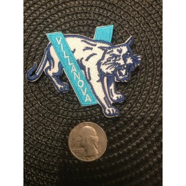 Villanova Wildcats Vintage Embroidered Iron On Patch 3” X 2.5”