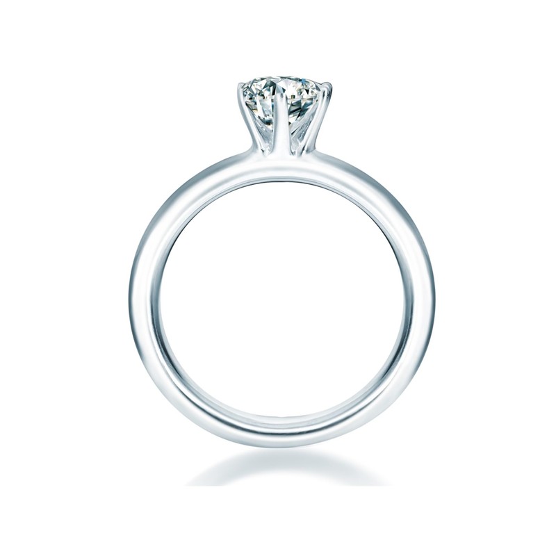 Trilani Women's Engagement Ring 925 Sterling Silver with Brilliant Cut