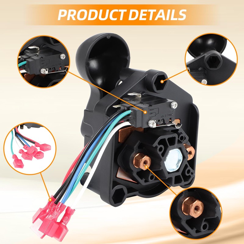 Forward Reverse Switch for Club Car DS 1996-Up 48V Micro