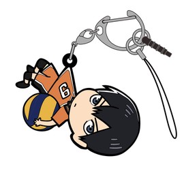 Cospa Haikyuu!! To The Top Tobio Kageyama Tsumamare Second Uniform Version Rubber Mascot 2.4 inches (60 mm)
