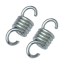 BigTron Hammock Spring, Hardened Galvanized Steel Extension Spring for Hanging Hammock Chairs and Porch Swings, 600lb / 270kg Weight Capacity (2pcs)