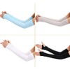 Sports Arm Warmers 4 Pairs Sun Protection Sleeves Sports Outdoor