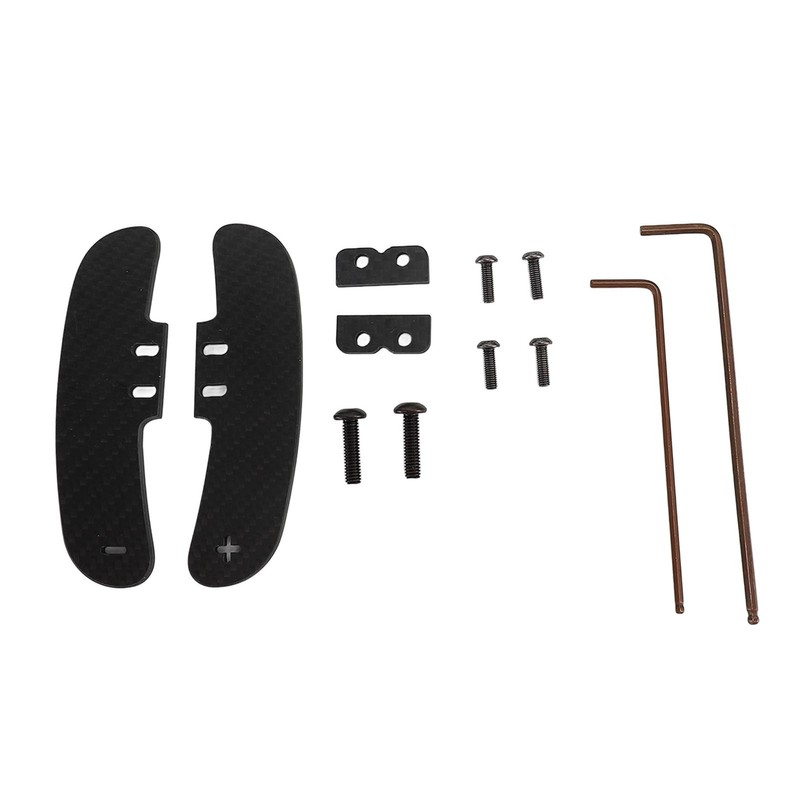 Steering Wheel Shift Blade Clear Marks Easy Operation Magnetic Carbon