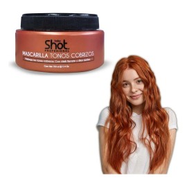 Mascarilla Capilar Matizador Cobrizo Kolor Shot Con Keratina